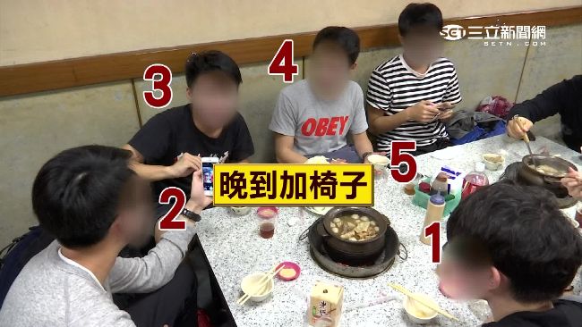 爆桌要求加椅不成　上網抱怨竟遭恐嚇