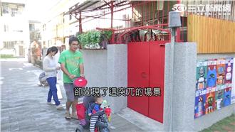 舊宿舍眷戶不搬　藍晒文創區另類造景