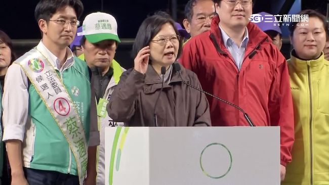 宜蘭基隆催票　蔡英文轟馬政見跳票