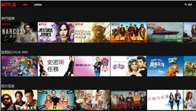 Netflix,網路電視,官網截圖