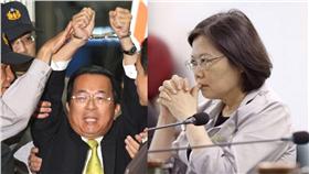 陳水扁、蔡英文／圖／美聯社／達志影像、臉書