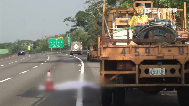 車拋錨放交通錐　台電外包商遭撞死
