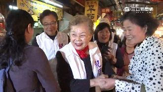 台中市第二選區激戰　柯媽現身挺他