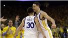Stephen Curry和Klay Thompson(圖／美聯社／達志影像)