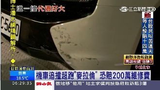 機車追撞「麥拉倫」　恐賠250萬