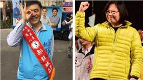 郝龍斌,蔡英文／翻攝自郝、蔡臉書