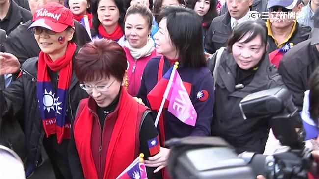 國民黨大遊行　這三位重要女人合體了