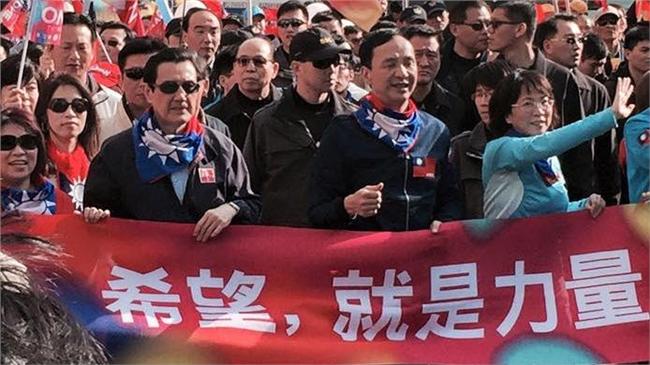 稱遊行逾十萬人　馬英九：氣勢起飛了