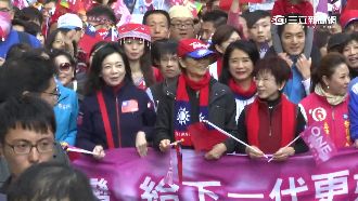 3姝合體拉票！洪秀柱高喊：放下仇恨