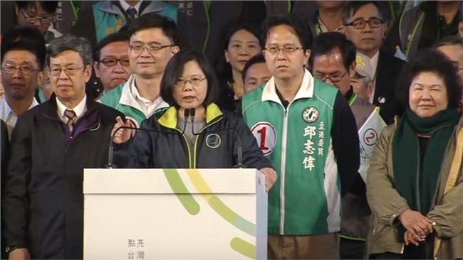 蔡英文高雄催票：要贏的對手心服口服