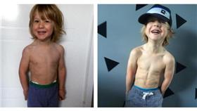 3歲肌肉男孩/圖截自musclylittlemonster IG