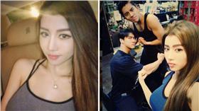 By2妹妹Yumi揪王大陸健身　（圖／翻攝自YUMI Instagram）