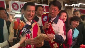 無畏抗議者嗆聲！馬英九南下救選情