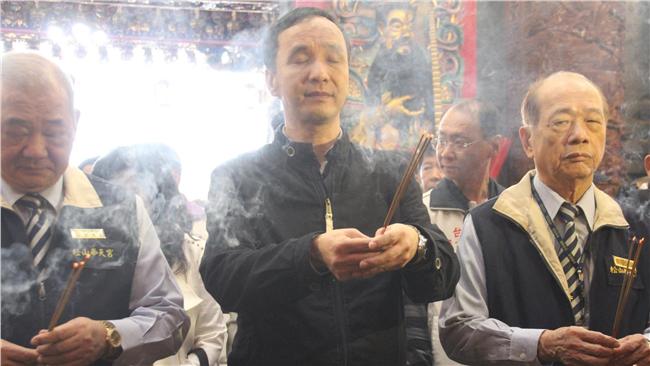朱立倫精神喊話　「放棄責任不是我」
