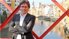 加泰隆尼亞區自治政府主席普伊格蒙特（Carles Puigdemont）（圖／翻攝自Carles Puigdemont臉書）
