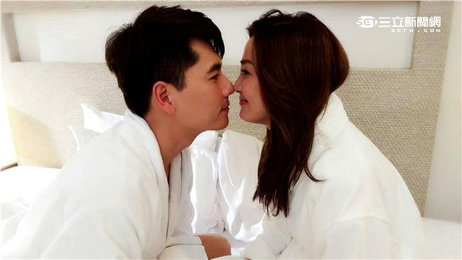 接吻前戲互磨鼻子　洪小鈴少女心爆發