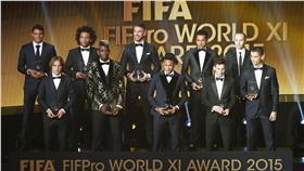 FIFA年度最佳11人（圖／路透社／達智影像）