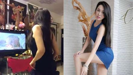 海倫清桃性感扭舞　網友驚呼：有亮點