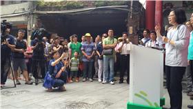 蔡英文廟口開講