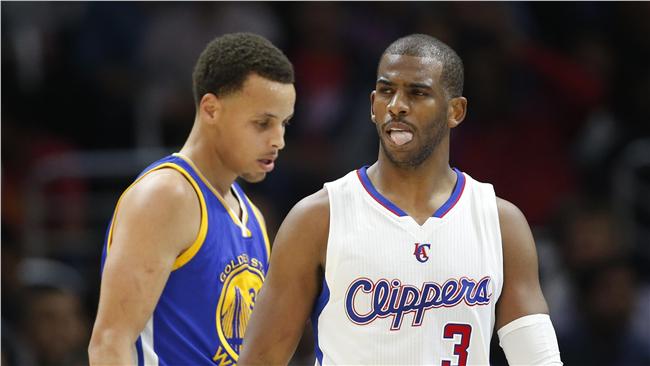 Chris Paul,Stephen Curry(圖／美聯社／達志影像)