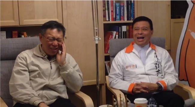 失言沒在怕？柯文哲上節目又酸郝龍斌