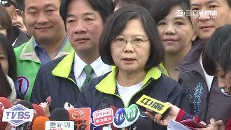 疑接恐嚇信　蔡英文維安一夕大升級