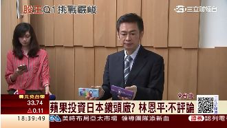 大立光看空　林恩平：首季比去年嚴重