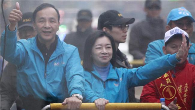 相信台灣民主！朱立倫堅持不穿防彈衣