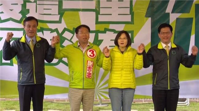 大選前一天　蔡英文從「災區」出發