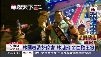 林國春造勢晚會　金曲歌王現身力挺！