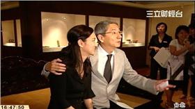 蔡辰洋與妻子賴英里.寒舍艾麗（資料照）