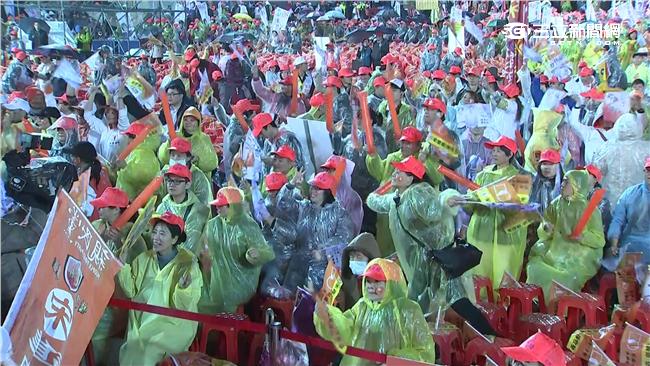 宋楚瑜造勢晚會　現場氣氛嗨到最高點