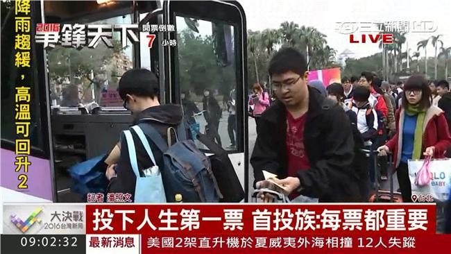 台大包車送生返鄉　學生：用選票做主