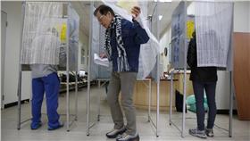 投票,開票所,投票日,總統,大選,立委（圖／美聯社／達志影像）16:9