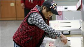 投票,開票所,投票日,總統,大選,立委（圖／路透社／達志影像）16:9