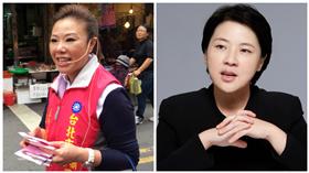 國民黨李彥秀、親民黨黃珊珊（圖／翻攝自臉書）