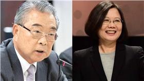 許勝雄／百度、蔡英文臉書