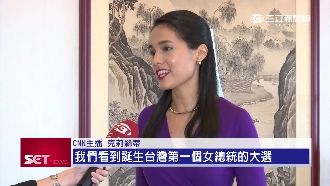 爭睹新局！CNN特派女主播訪台