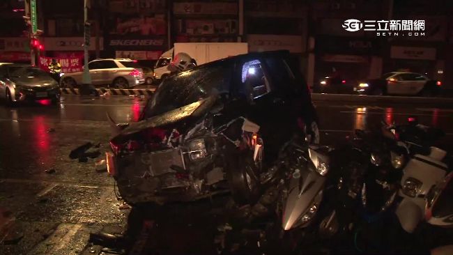 酒駕橫掃20連撞！車內酒氣沖天