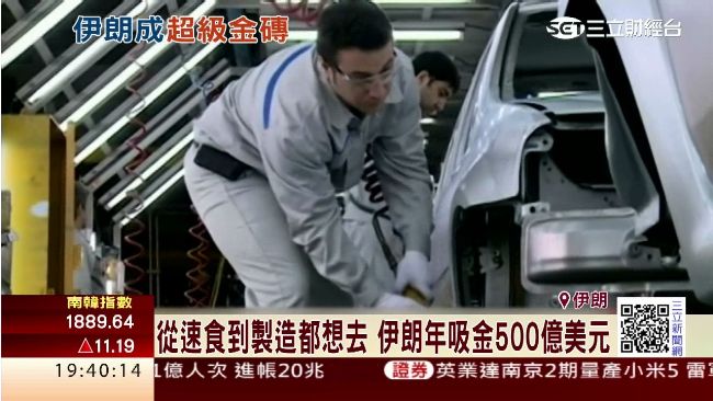 伊朗經濟解禁！年吸金估500億美元
