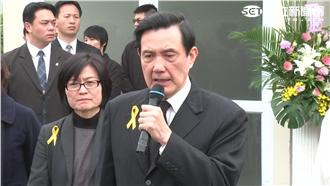 小桃阿嬤告別式　馬英九淚灑現場
