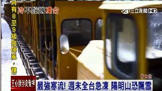 白色周末！寒流襲台　山區可望降雪