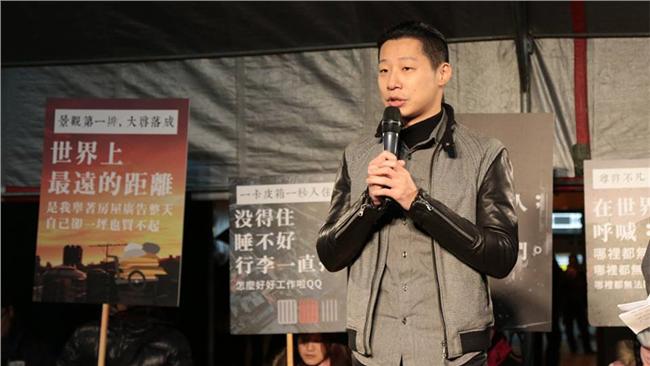 林昶佐：全民應一起幫助街友度過寒冬