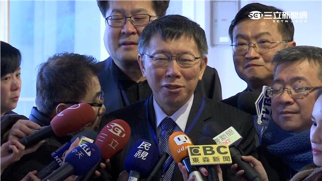 馬郝交流少　柯文哲：建立實質外交