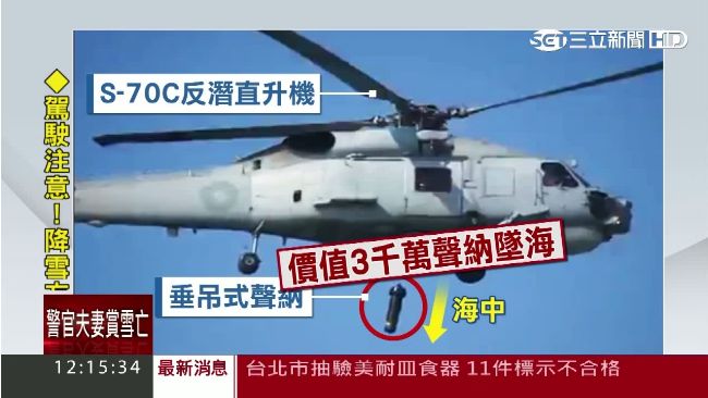 國軍頻出包！　曾將千萬裝備誤拋入海
