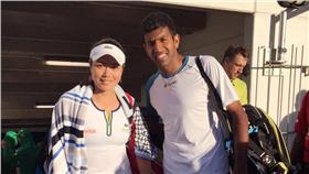 詹詠然混雙（圖／詹詠然臉書）