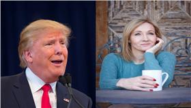 JK羅琳臉書、川普（圖／美聯社／達志影像）