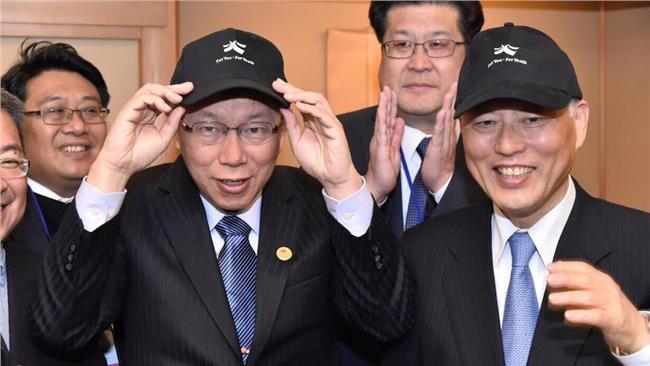 舛添要一「落台語」　感謝台灣賑災！
