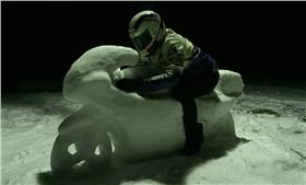 日本網友雪人圖／翻攝自推特