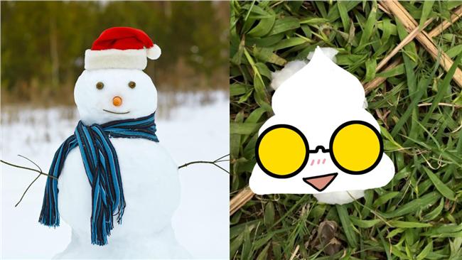 伸手一抓…他發現這坨「雪」不單純！